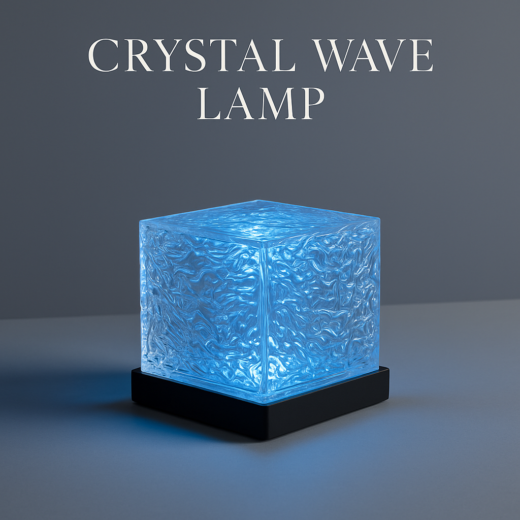 AuraWave™ Premium Acrylic Ambient Lamp – Relaxation, Decor & Mood Lighting